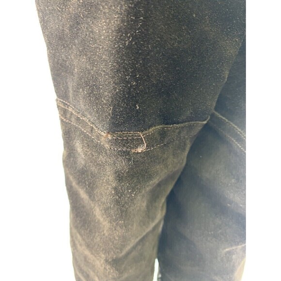 BOGO Miz Mooz Brown Suede Over Knee Heel Boot Mid Zip Pull On Leather 38 7.5-8 - Picture 4 of 16